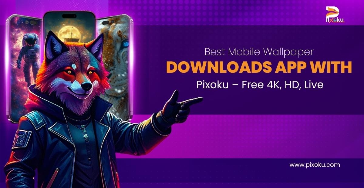 Best Mobile Wallpaper Downloads App with Pixoku – Free 4K, HD, Live
