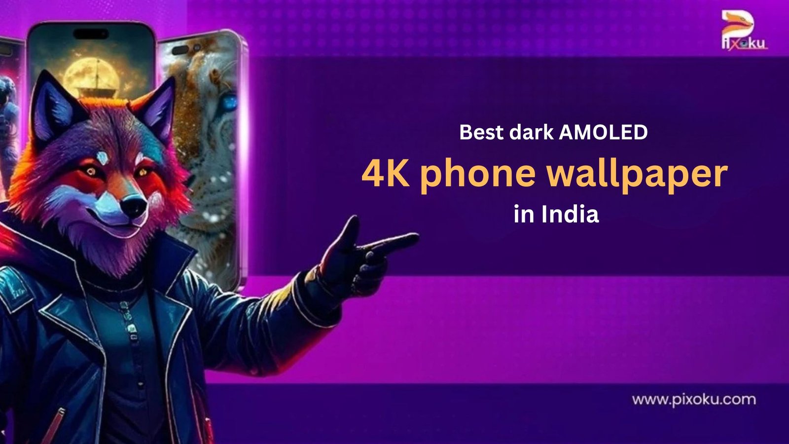 Best dark AMOLED 4K phone wallpaper in india